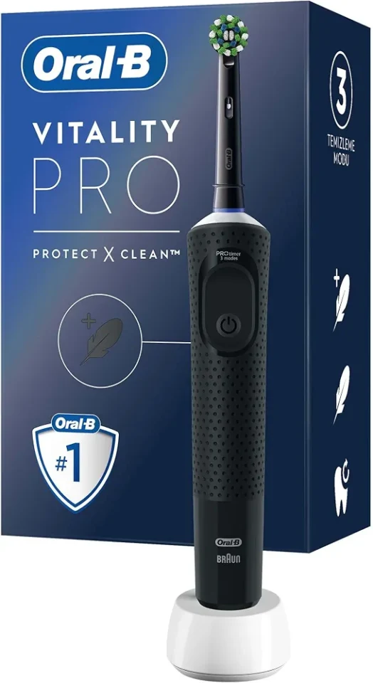 Oral-B Şarjlı/Elektrikli Diş Fırçası Vitality Pro Siyah