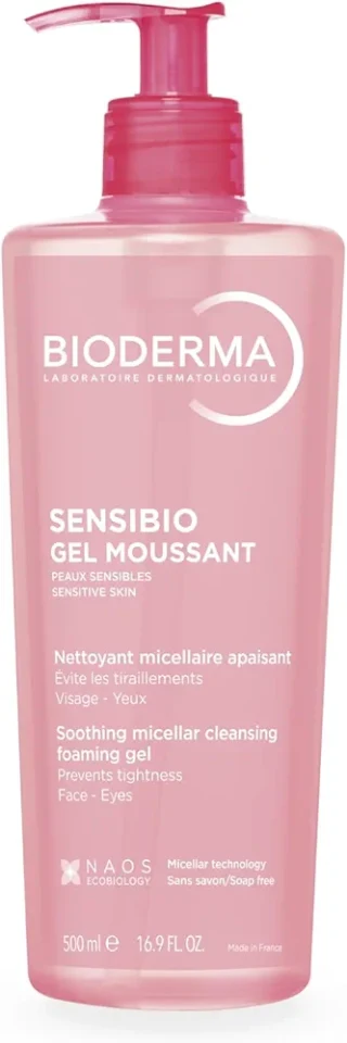 Bioderma Sensibio Foaming Gel Hassas Ciltler İçin Yüz Temizleme Jeli